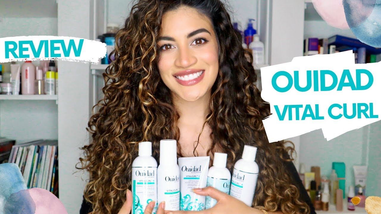 Ouidad Vital Curl Line for Type 3 Hair - Honest Review!!