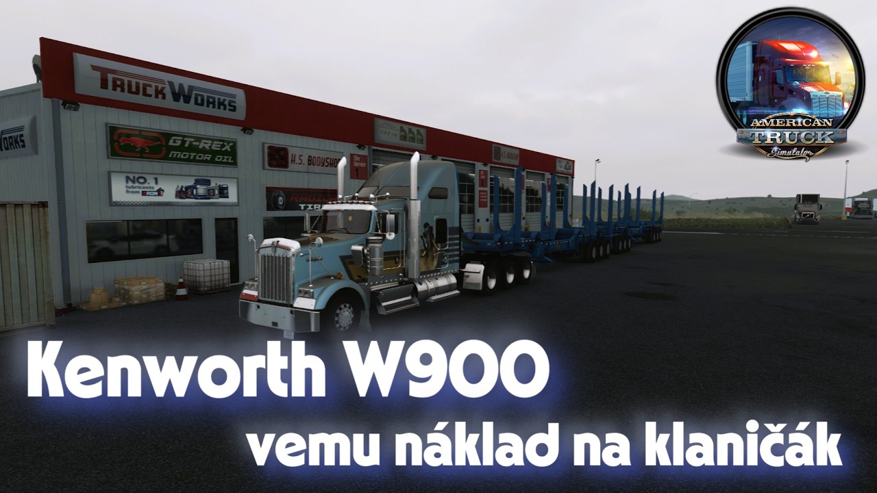 MalýPéťa  American Truck Simulator Kenworth W900 DD 60 625HP a klaničák