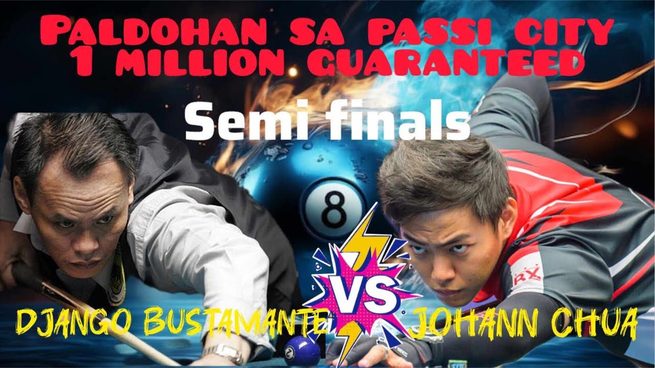 SEMI FINALS ! JOHANN &lsquo;BADKOI&rsquo; CHUA 🆚 DJANGO BUSTAMANTE | 9 BALL NATIONAL OPEN 1 MILLION GUARANTEED