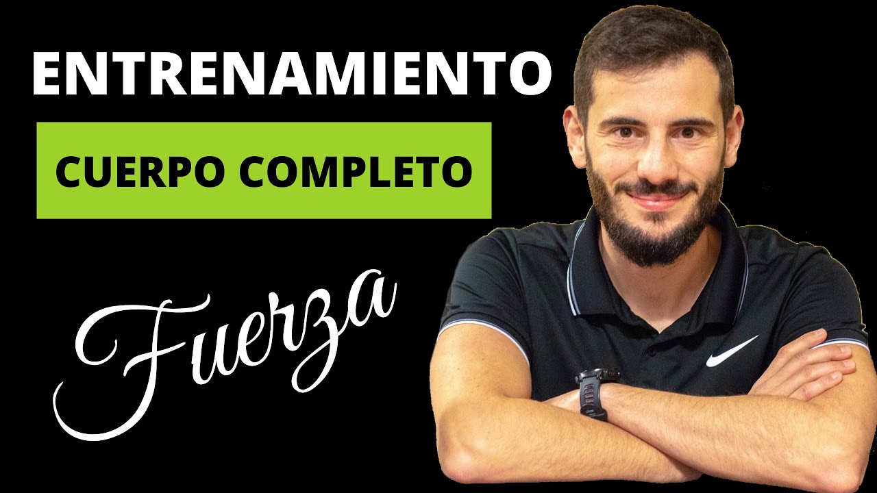 Entrenamiento de FUERZA cuerpo completo 💪🏽 - SOLO 2 EJERCICIOS 😱