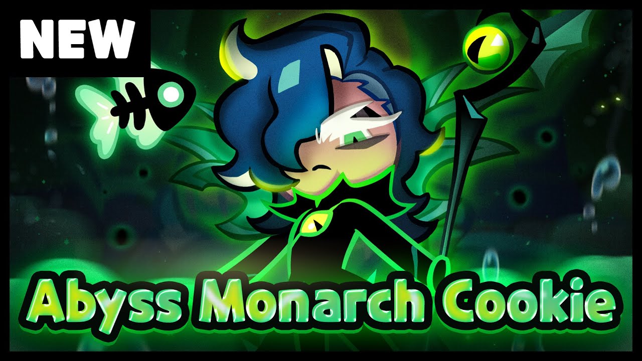 Meet Abyss Monarch Cookie, the ruler of all sea monsters! 🌊