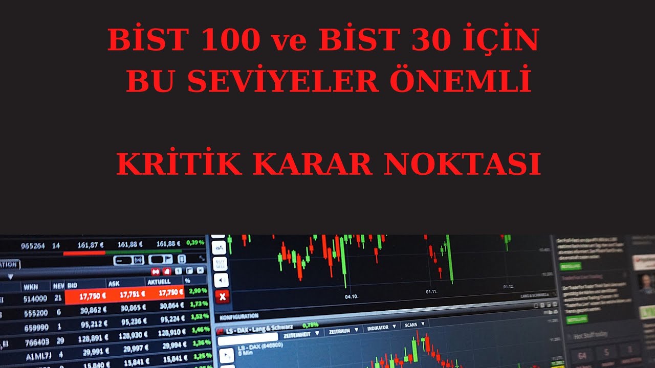 Borsa İ&ccedil;in Kritik S&uuml;re&ccedil;! Kırılma Noktaları #bist #endeks #borsa #piyasa #viop #hisse #sasa