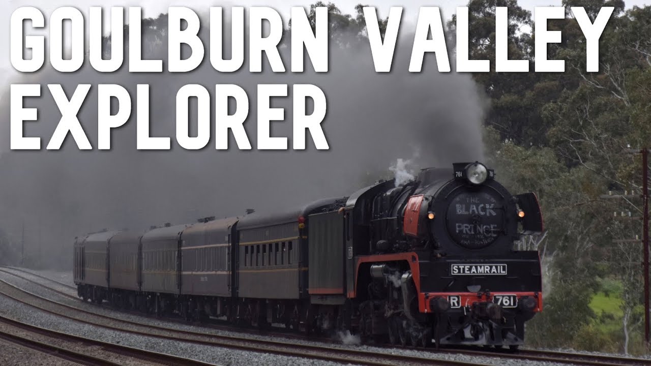 High Speed Steam Train! (Steamrail's Goulburn Valley Explorer) | R761