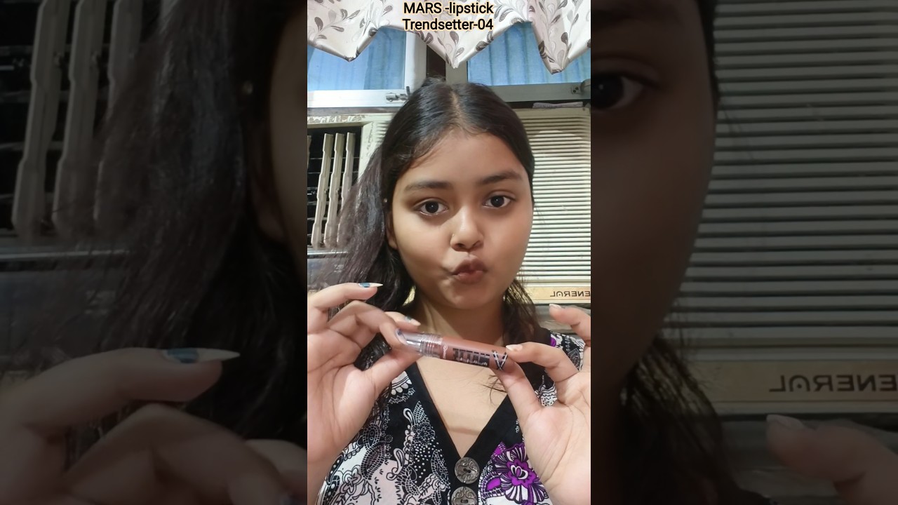 MARS matte mousse lipstick #mars #lipstick #trendsetter #makeup #girlishlook #nudelips #unboxing