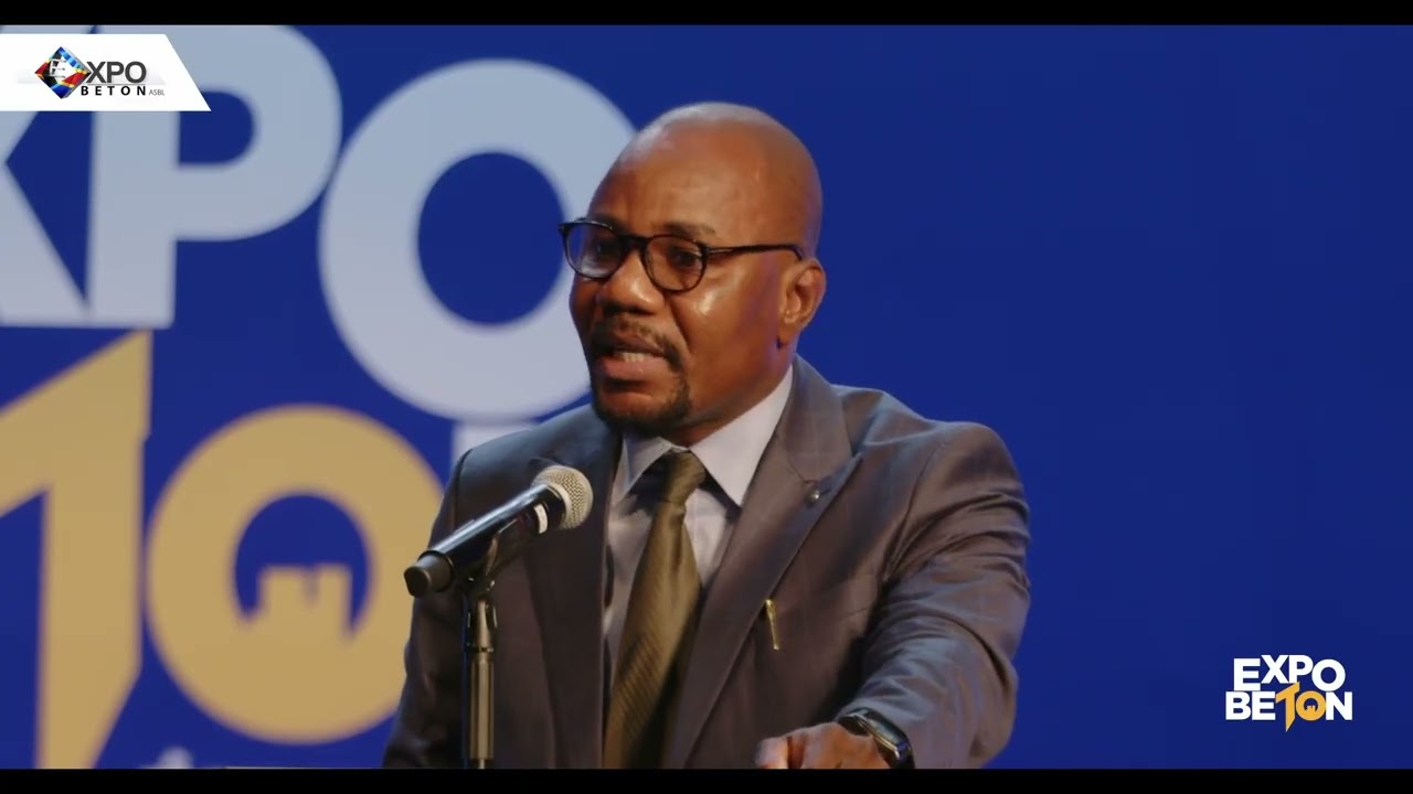 MOMENTS FORTS – EXPOBÉTON 10ᵉ ÉDITION | M. JOËL KYANA, PRÉSIDENT DES URBANISTES CONGOLAIS (CUC)