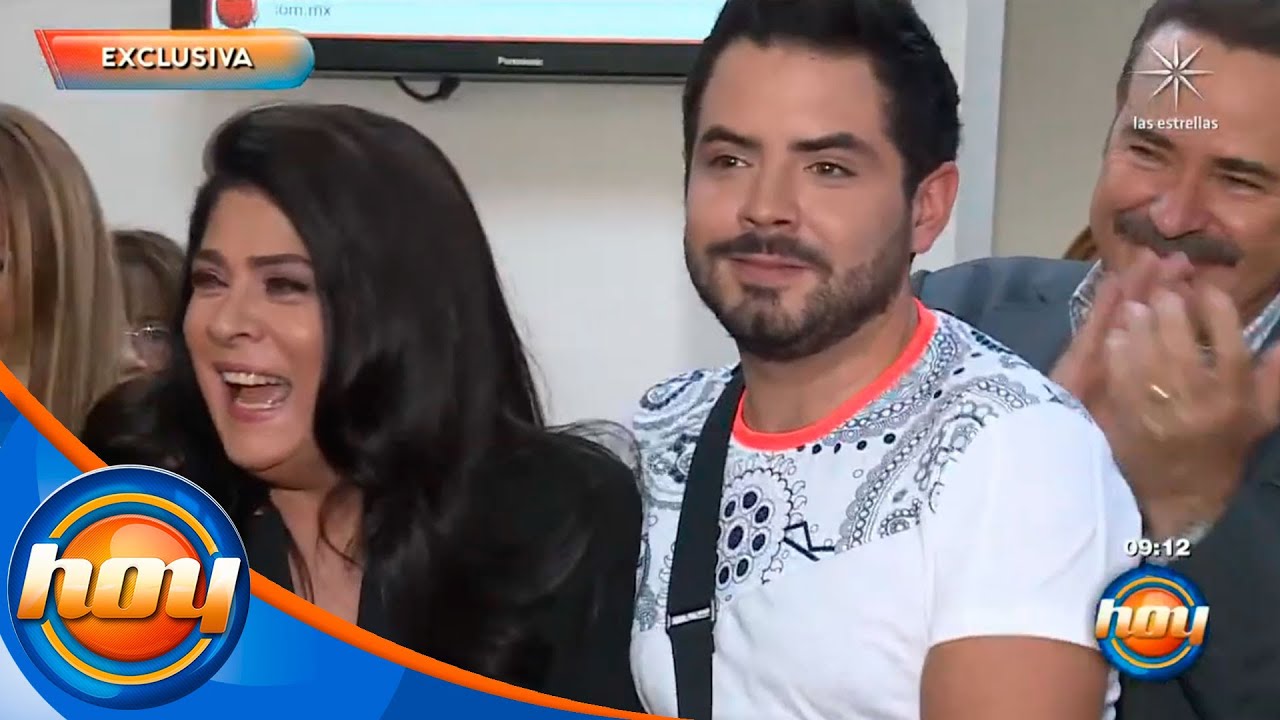 José Eduardo Derbez habla de los señalamientos que se hacen Victoria Ruffo y Eugenio Derbez | Hoy
