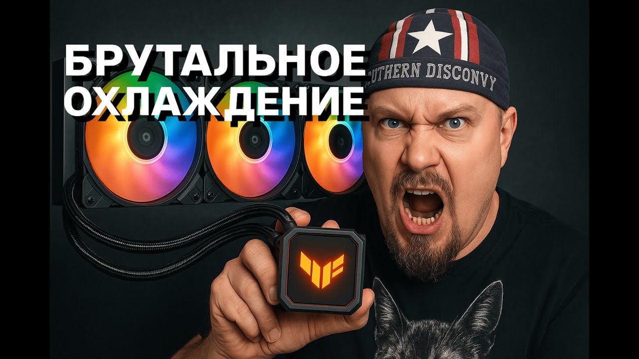 Asus TUF LC II 360: Брутальное Охлаждение с ARGB