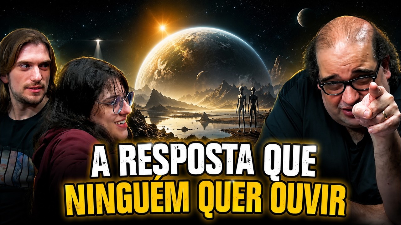 TUDO QUE A CI&Ecirc;NCIA SABE (E N&Atilde;O SABE) SOBRE VIDA EXTRATERRESTRE! Com PEDRO LOOS e S&Eacute;RGIO SACANI