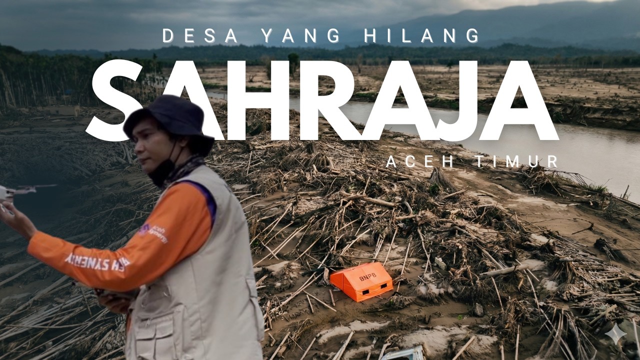 Menjadi Pilot Drone Relawan Untuk Banjir Aceh - Sumatra, di Desa Yang Hilang SAH RAJA , Aceh Timur.