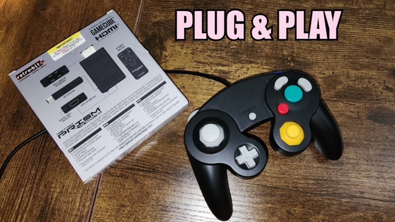 How to use gamecube on HDMI TV?