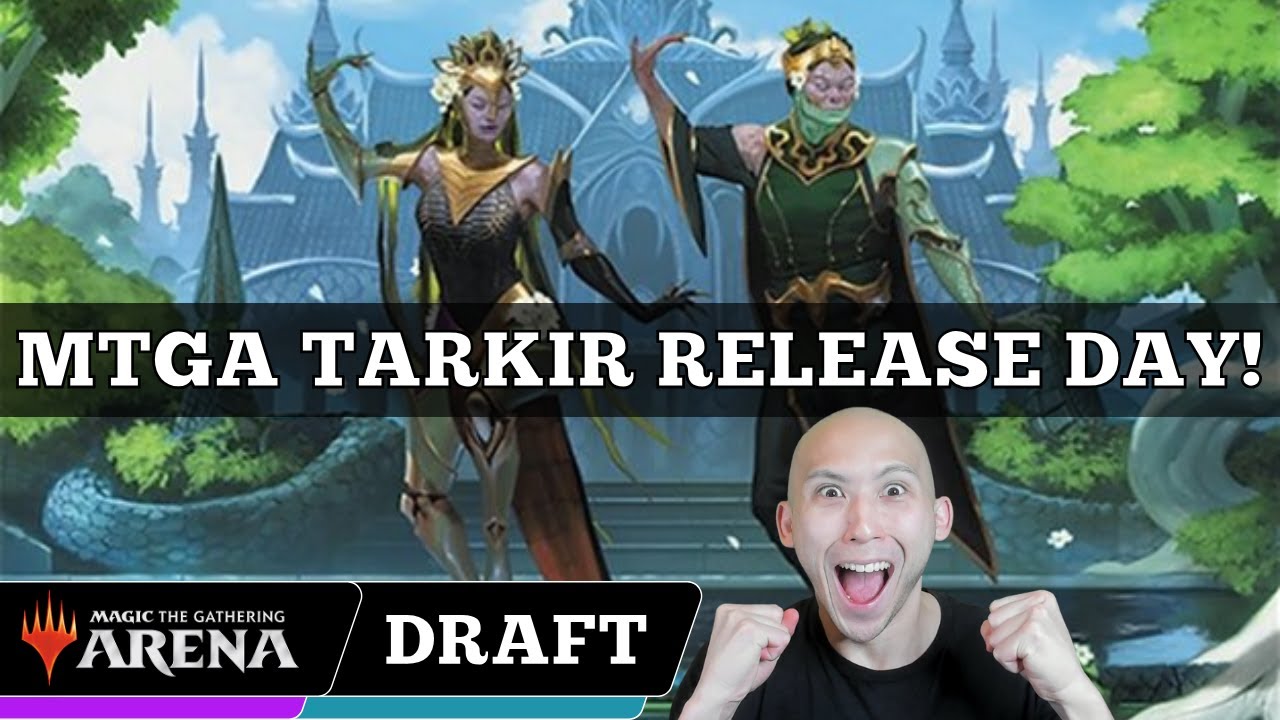 MTGA TARKIR RELEASE DAY! | Tarkir: Dragonstorm Draft | MTG Arena