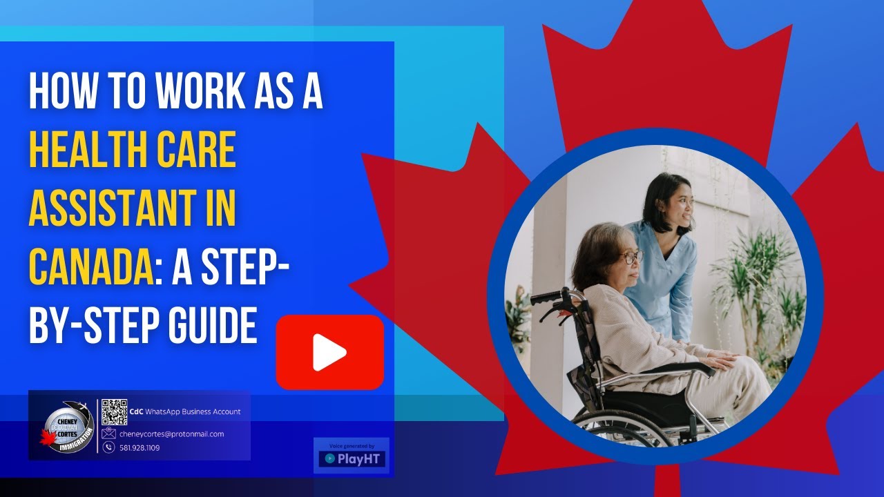 𝐇𝐨𝐰 𝐭𝐨 𝐖𝐨𝐫𝐤 𝐚𝐬 𝐚 𝐇𝐞𝐚𝐥𝐭𝐡 𝐂𝐚𝐫𝐞 𝐀𝐬𝐬𝐢𝐬𝐭𝐚𝐧𝐭 𝐢𝐧 𝐂𝐚𝐧𝐚𝐝𝐚