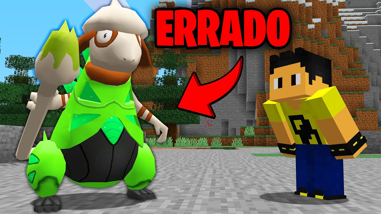 Fazendo Tudo Errado no Minecraft Pixelmon