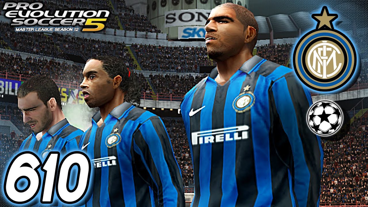PES 5 Мастер-лига - против «Интернационале» (в гостях) [5-й матч Лиги чемпионов] - Часть 610