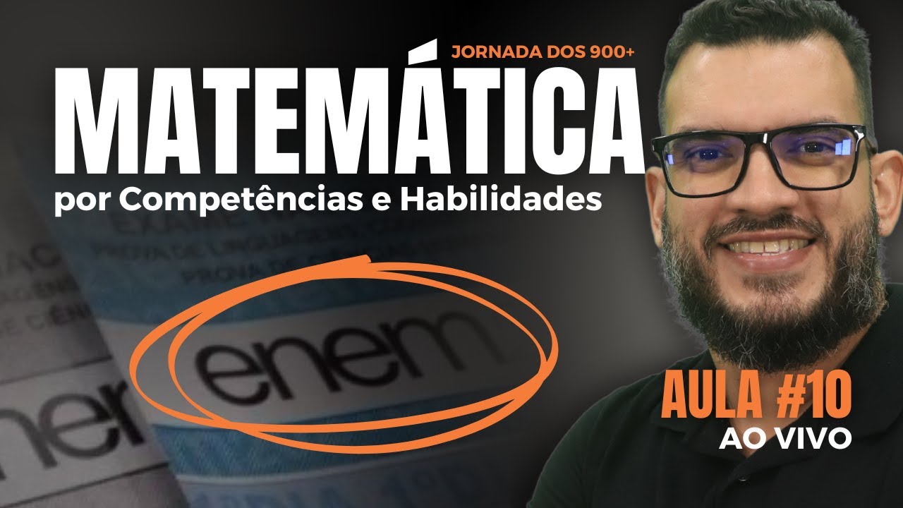 Função exponencial no ENEM 2025 - (C5H19-23) [LIVE #10]