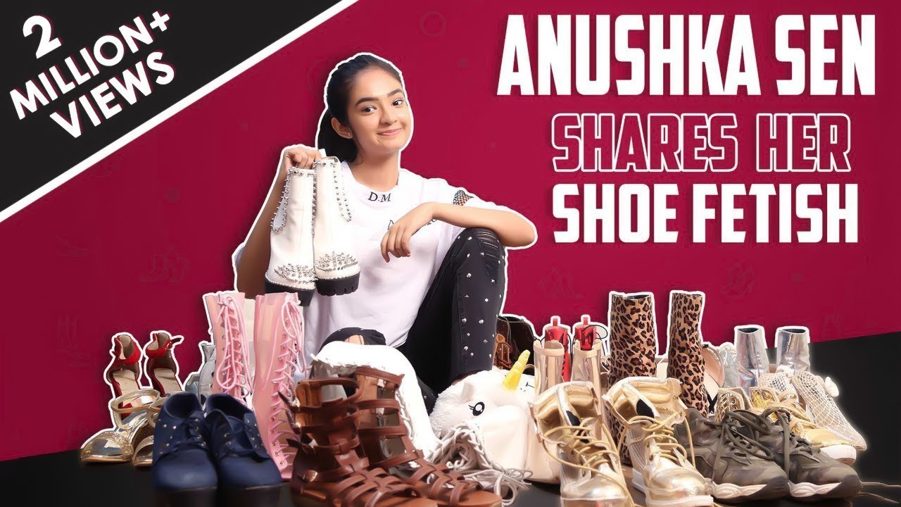 Anushka Sen Shares About Her Shoe Fetish | Huge Collection | Exclusive