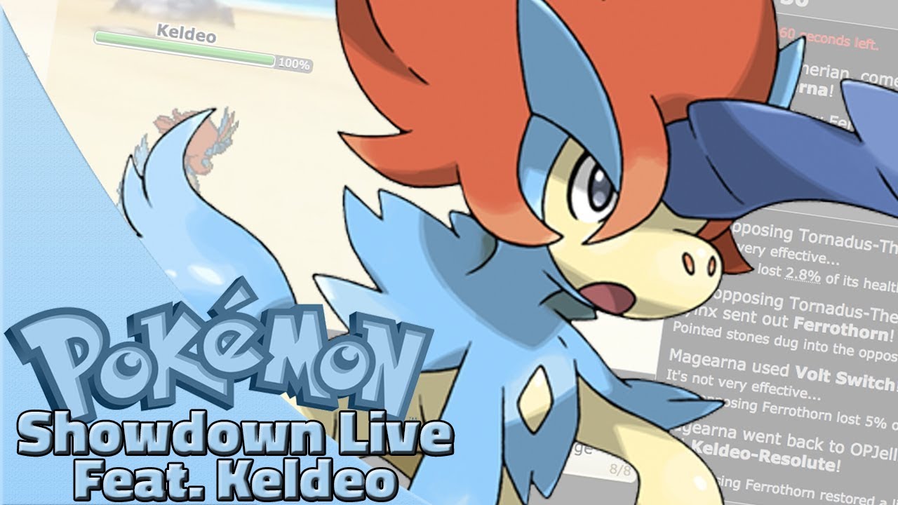 Choice Scarf Keldeo! Pokemon Sun and Moon OU Showdown Live W/OPJellicent (Smogon OU Team)