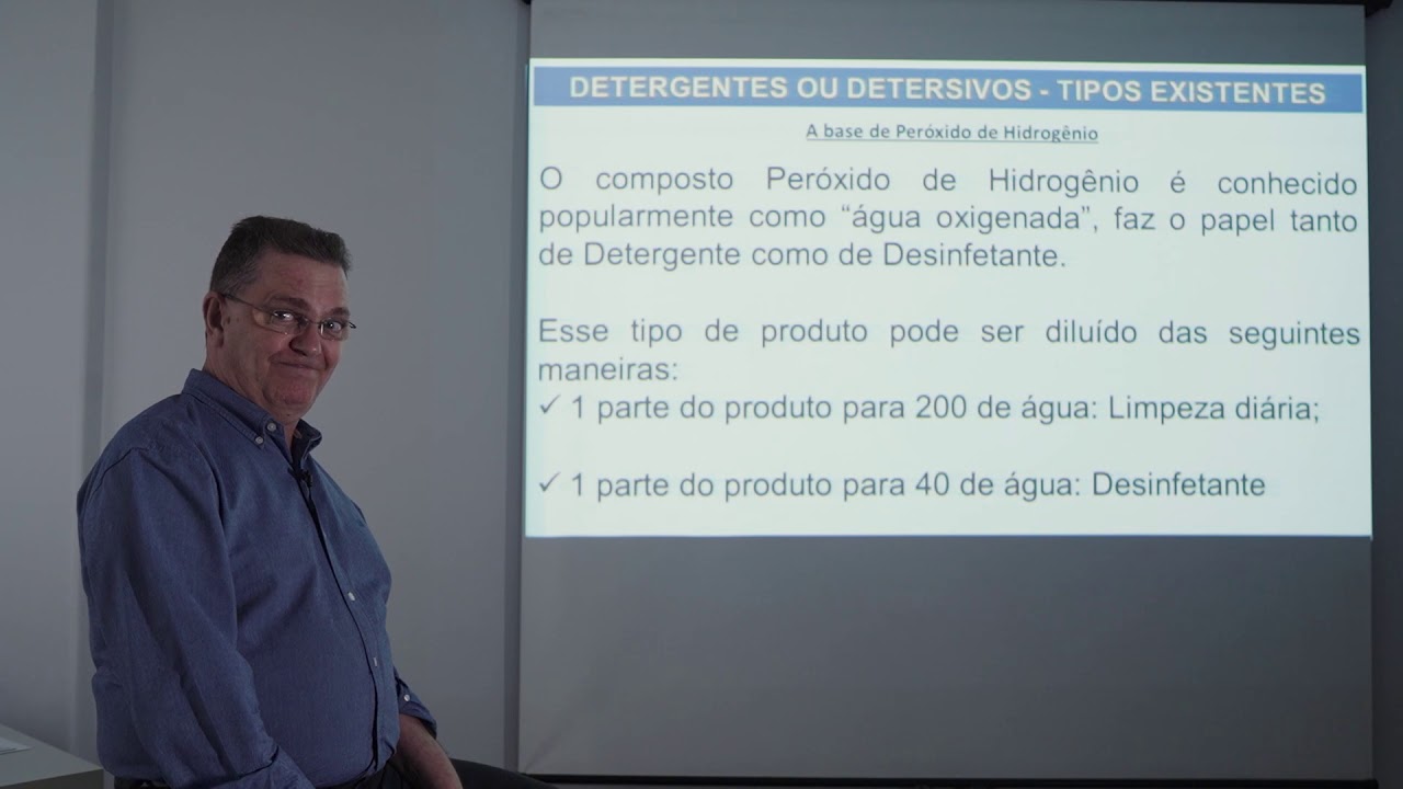 TÉCNICAS  DE  LIMPEZA  PROFISSIONAL –MÓDULO  4.1–PRODUTOS QUÍMICOS DE LIMPEZA