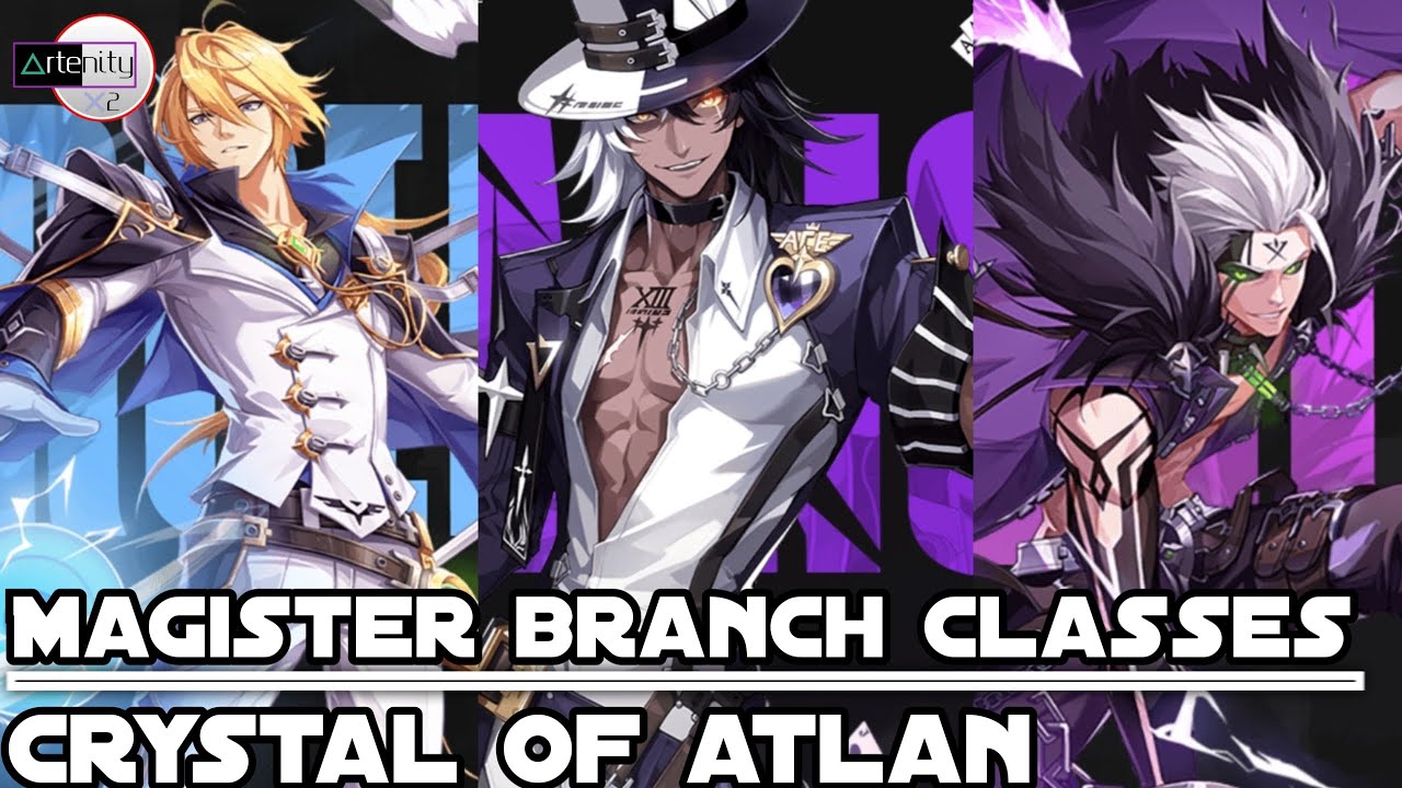 Crystal of Atlan: All Classes Branch Magister [MMORPG Mobile on Android/iOS]