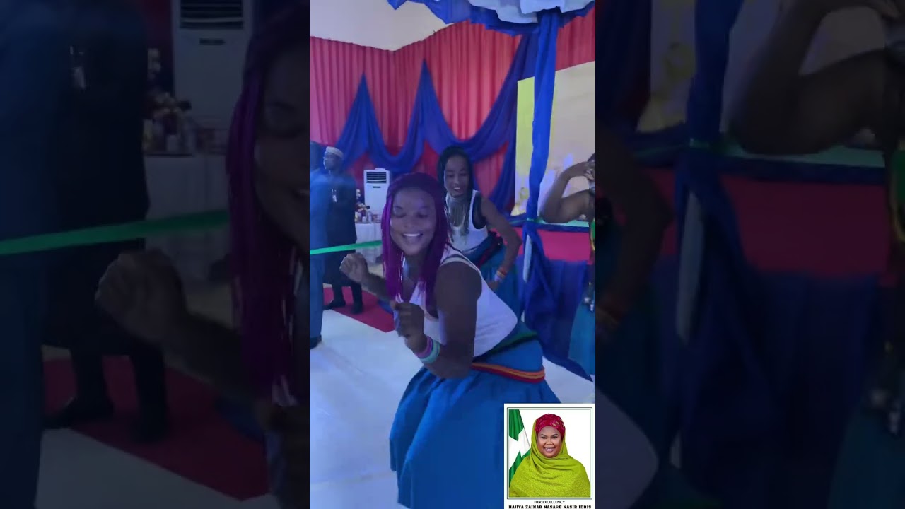 Hajiya Binta musa bena awajen taron Hj/Aisha kurata a safar holl tareda matar gwamnan kabawa