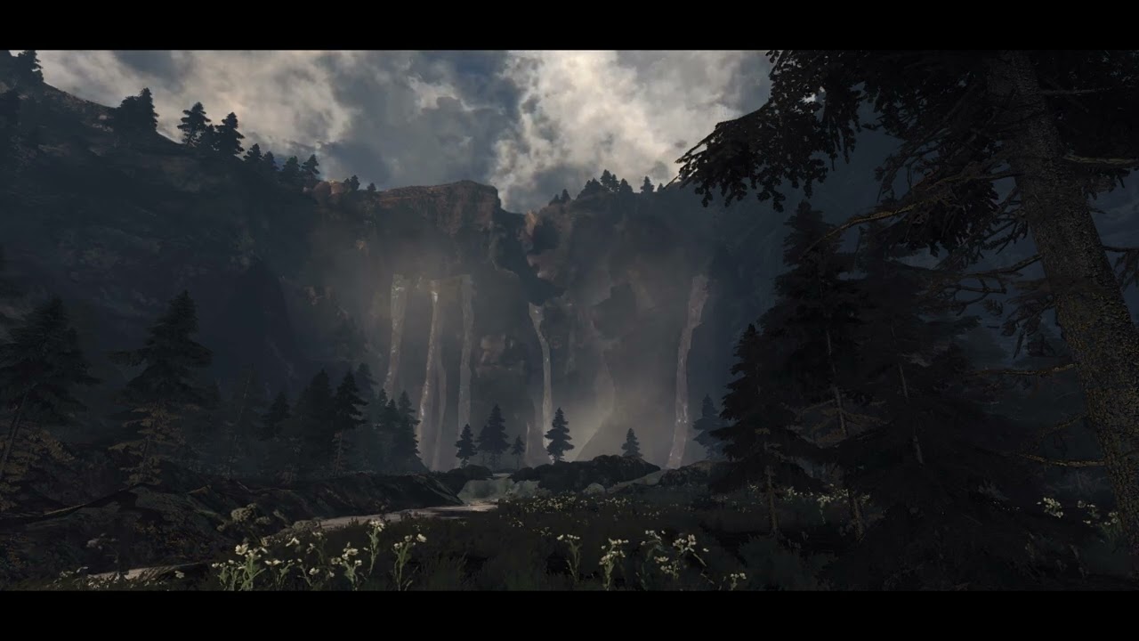 Cryengine 2. Waterfalls