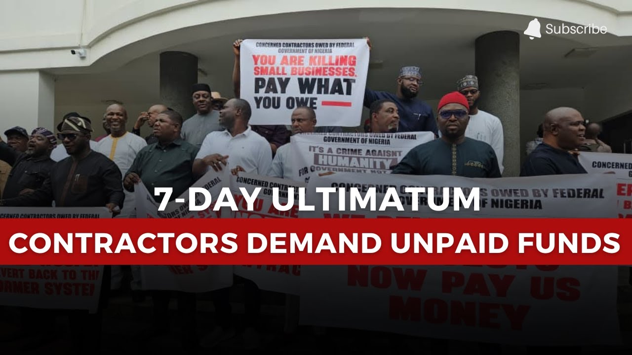 Indigenous Contractors Issue 7-Day Ultimatum Over Unpaid Liabilities