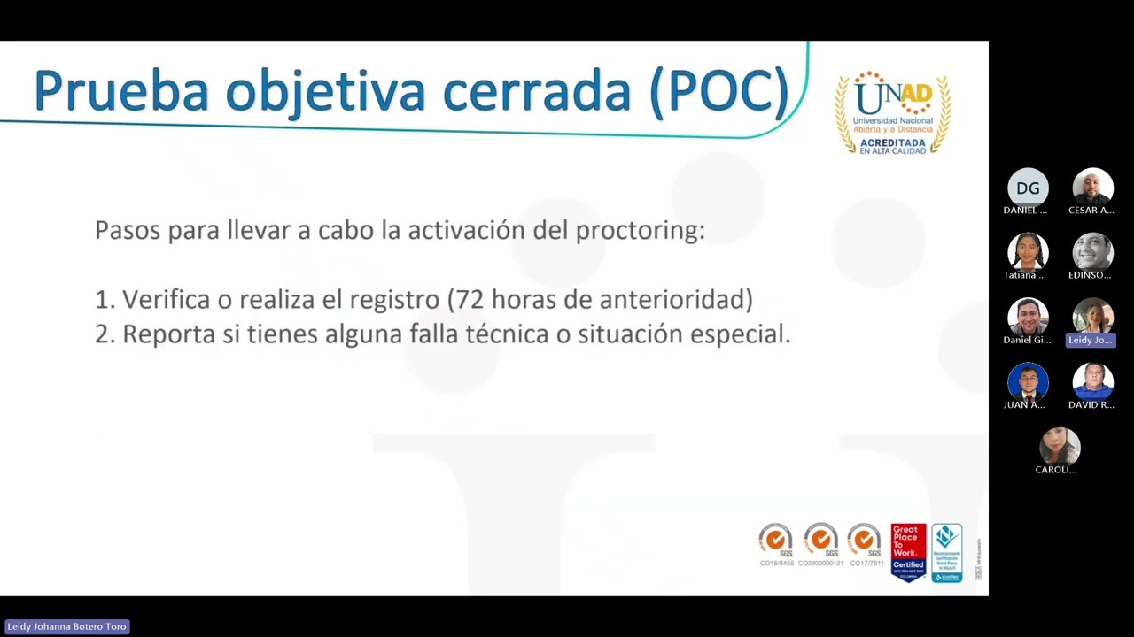 WEB CONFERENCIA 4  PRUEBA FINAL - ALGEBRA LINEAL