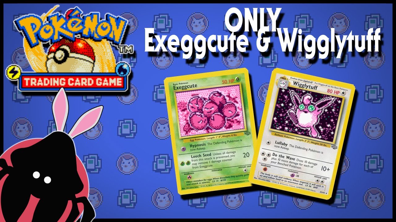 Только Exeggcute и Wigglytuff (пасхальный спецвыпуск) — Pokémon Trading Card Game Challenge (GBC)