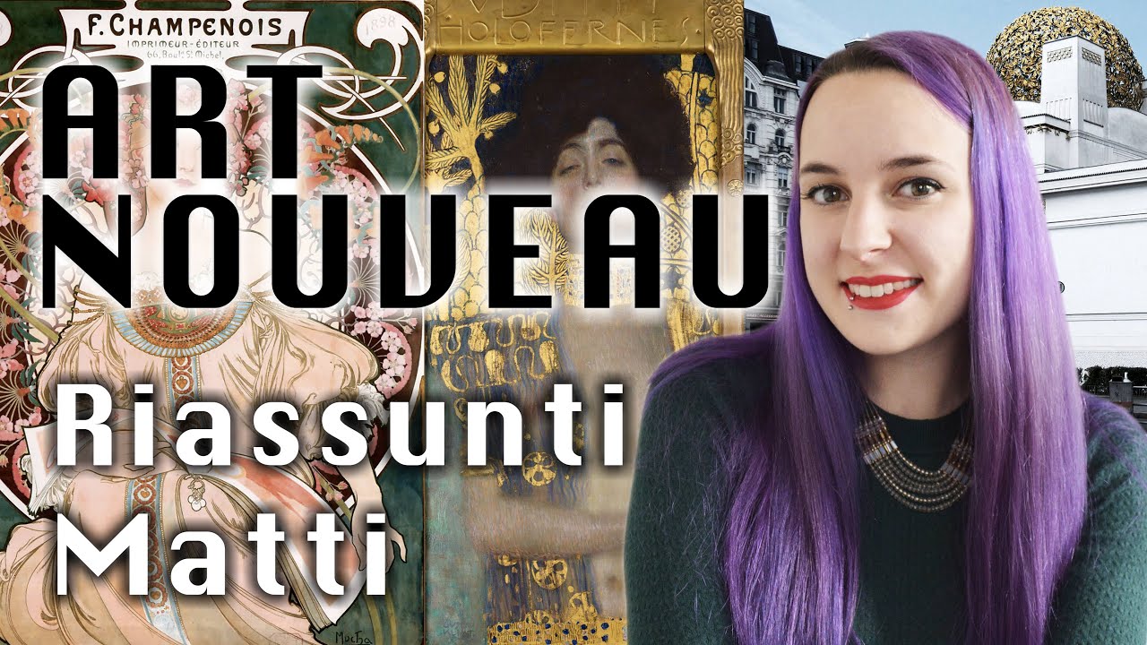 Riassunto ESTREMO dell'Art Nouveau (e Modernismo, Liberty, Secessione...) // Riassunti Matti