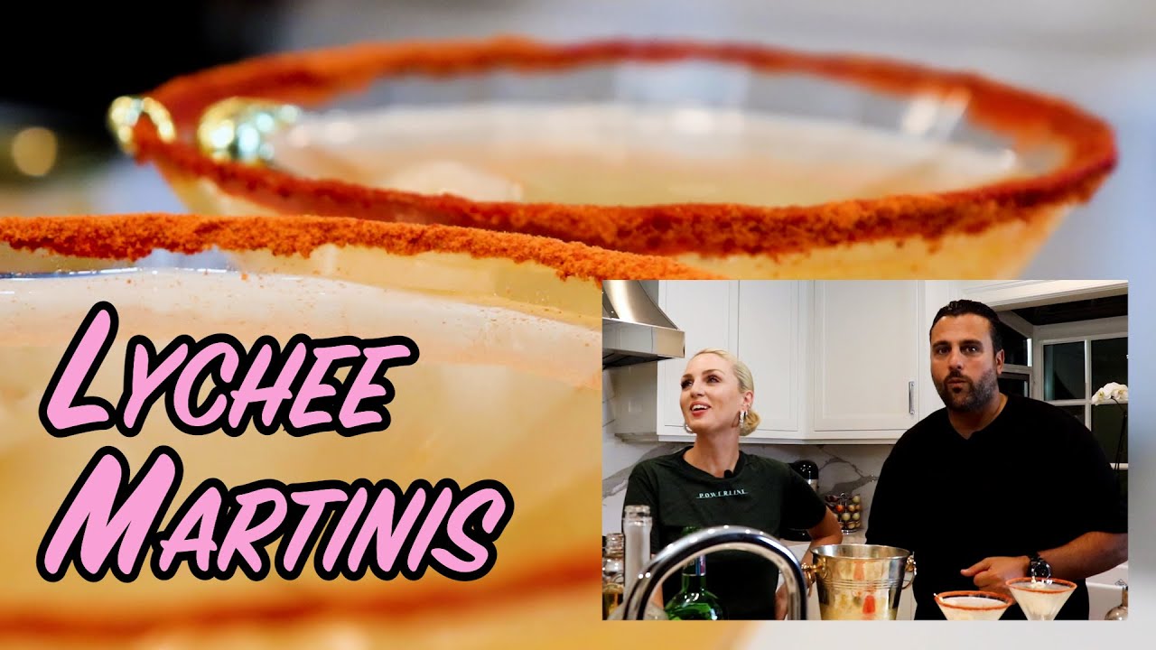 How to Make a Lychee Martini