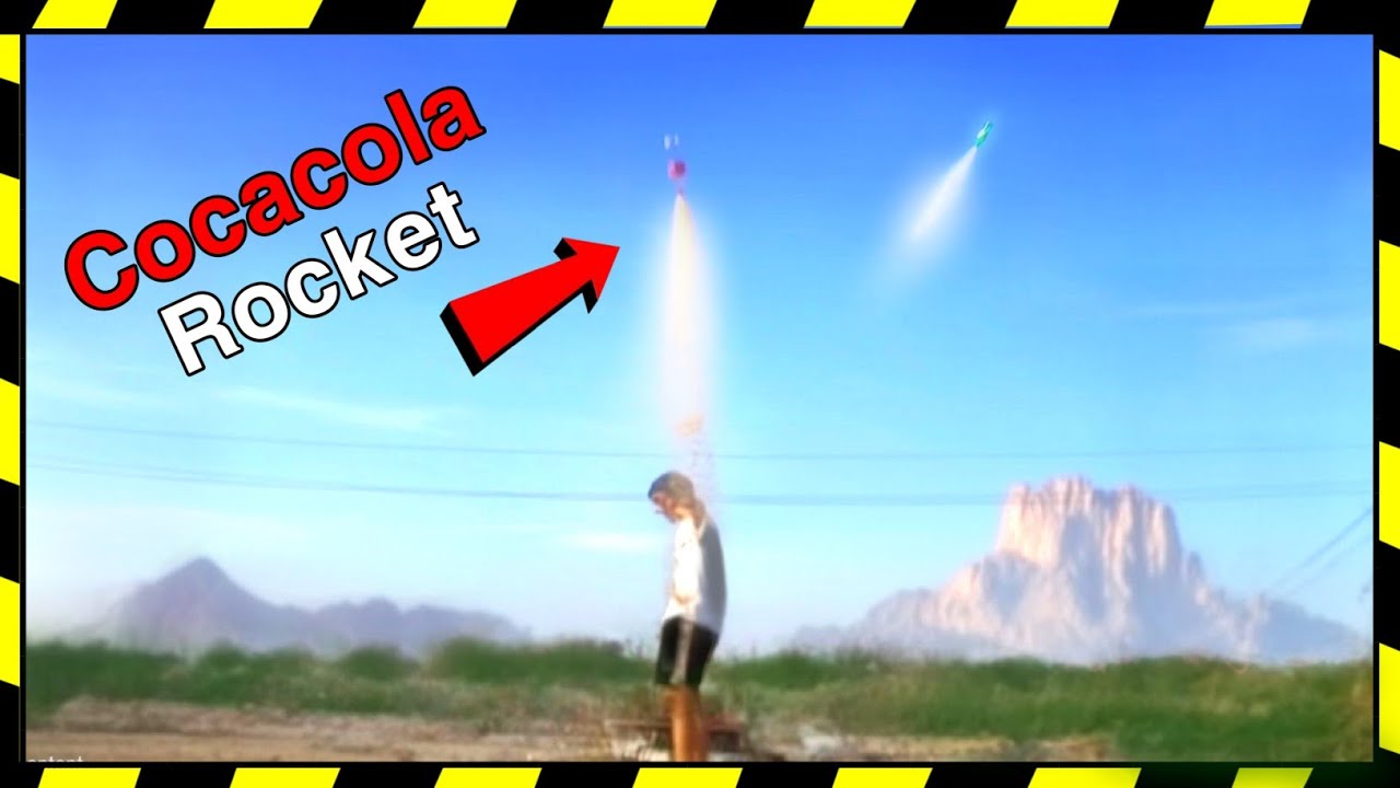 Coca cola and lpg gas rocket | cocacola experiment | My content is heat 