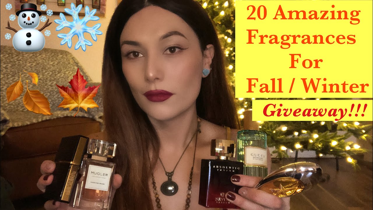 My 20 Fall / Winter Fragrances For 2020 And Giveaway!!! | CLOSED |