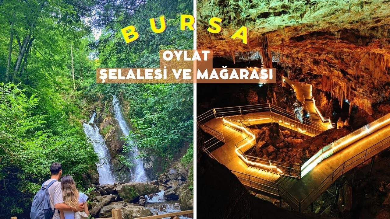 BURSA'NIN DOĞA HARİKASI | Oylat Şelalesi ve Mağarası | Doğa yürüyüşü