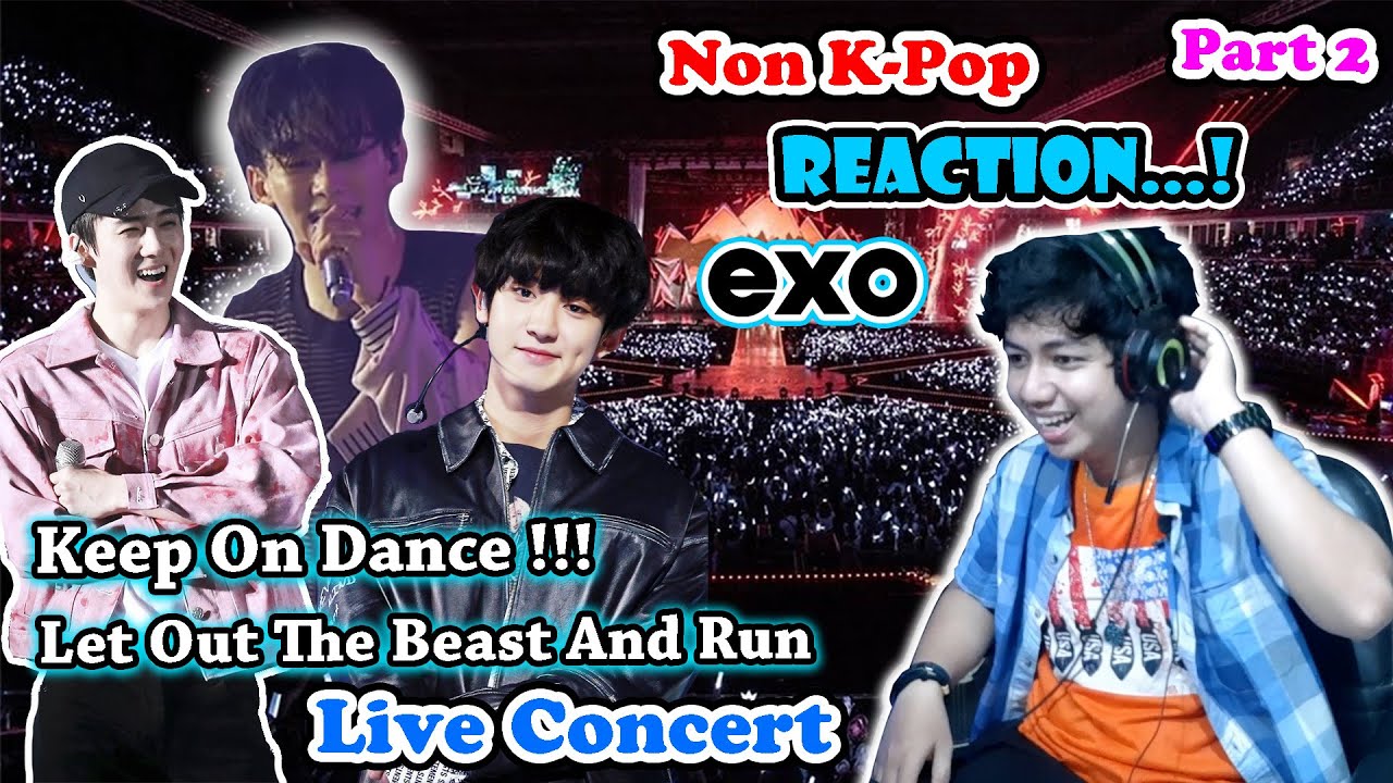 GAK NGERTI LAGI, SERU PARAH !!!! - EXO Live Concert Reaction !
