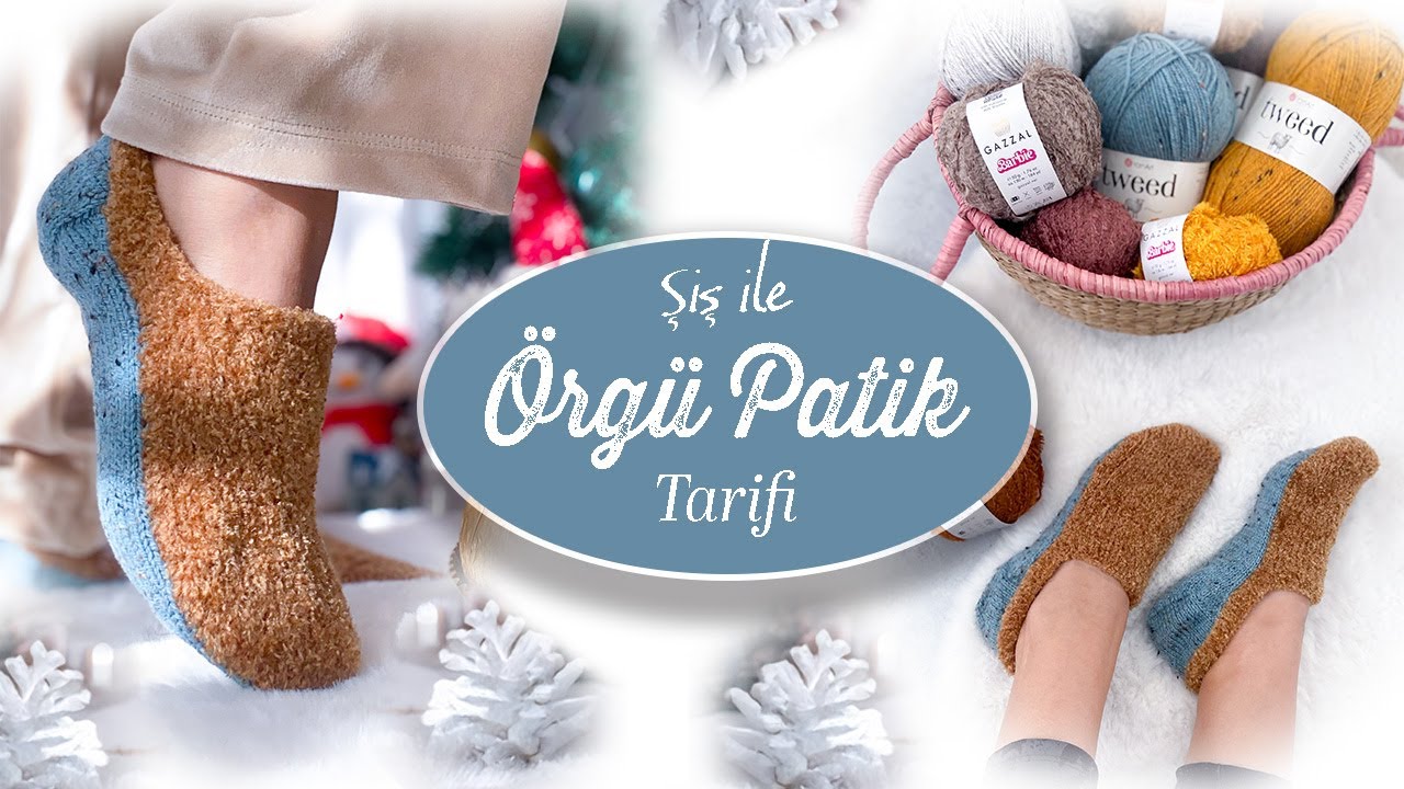 Şiş ile Örgü Patik Video Tarifi