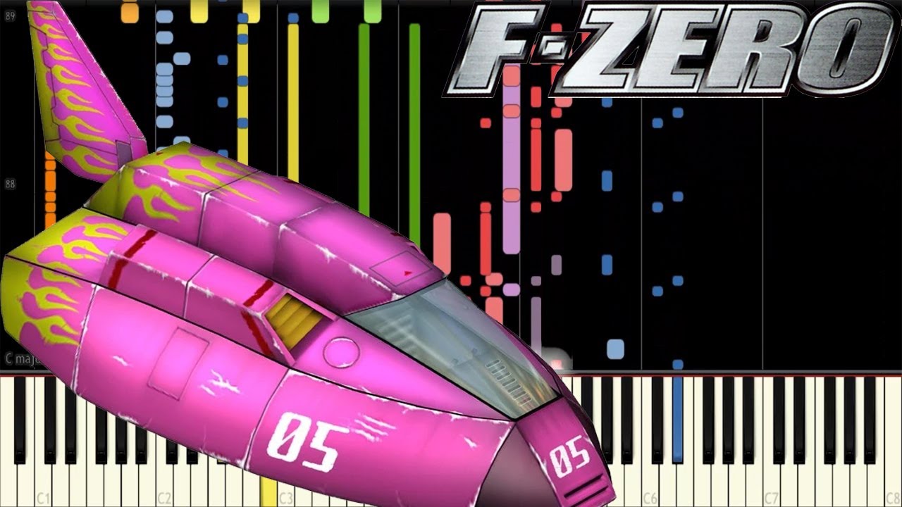 Port Town - F-Zero (Synthesia)