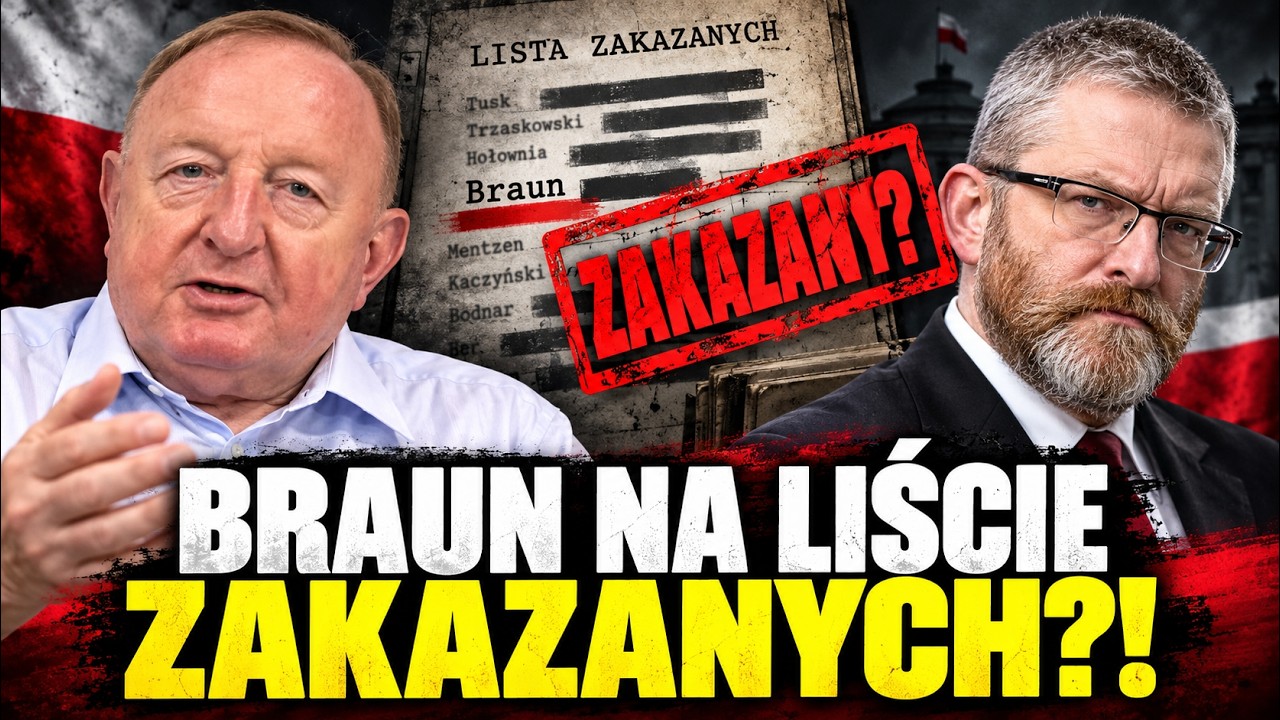CZY GRZEGORZ BRAUN TRAFI NA LISTĘ ZAKAZANYCH OS&Oacute;B? WYBORY, CENZURA I PRZYSZŁOŚĆ POLSKIEJ POLITYKI