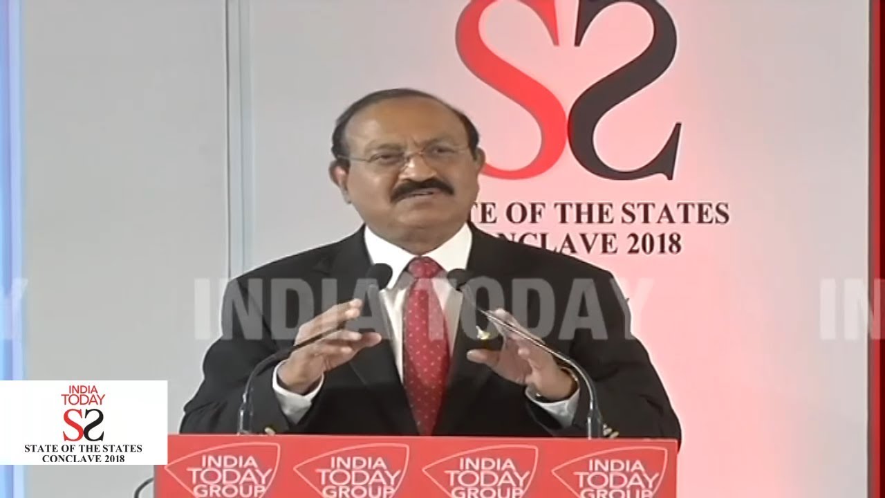 Raj Chengappa Welcome Speech At India Today State Of States Conclave 2018