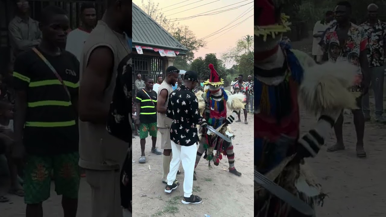 Amagu Nkalaha masquerade 