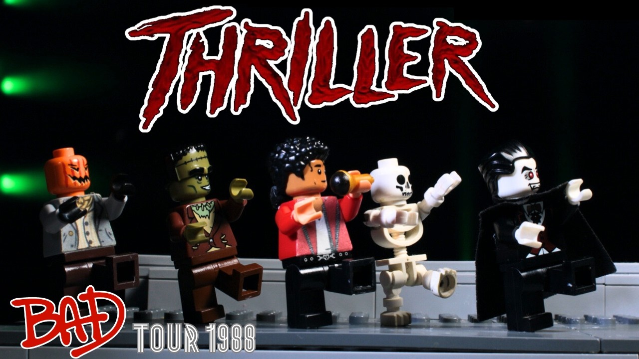 LEGO Michael Jackson - Thriller Live (Bad Tour 1988)