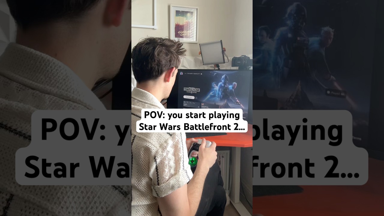 People Playing Star Wars Battlefront 2 for the FIRST time&hellip; | who else NEEDs Battlefront 3?! 👀