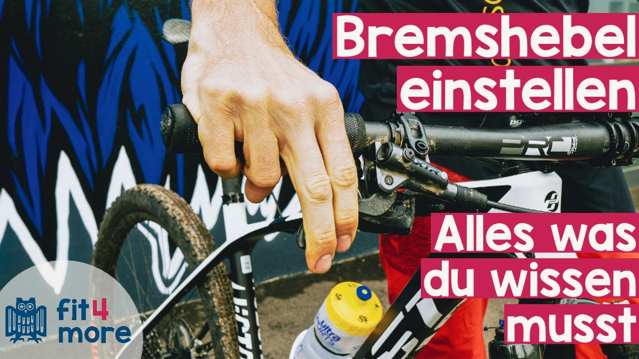 Bremshebel richtig einstellen!