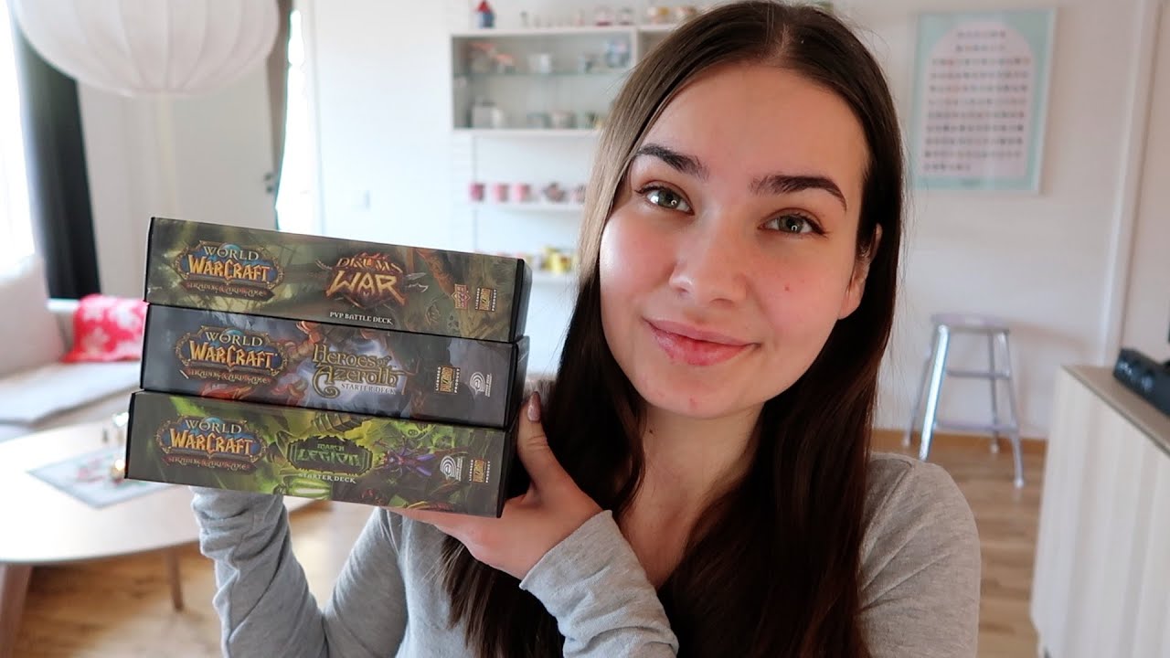 ASMR World of Warcraft TCG Haul