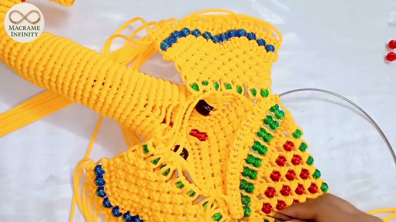 macrame ganpati new design 2025 part 2
