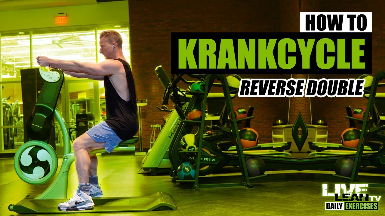 How To Do A KRANKCYCLE SEATED DOUBLE REVERSE PULL SPIN (Matrix) | Exercise Demonstration Video