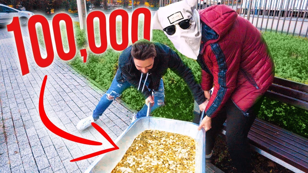 100,000 GROSZY PRANK NA KAMERZYŚCIE! *wkurzył się*