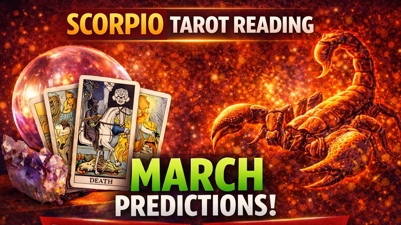 Scorpio March 2026 Tarot Reading 🙏 Someone Comes To You With a GIFT!