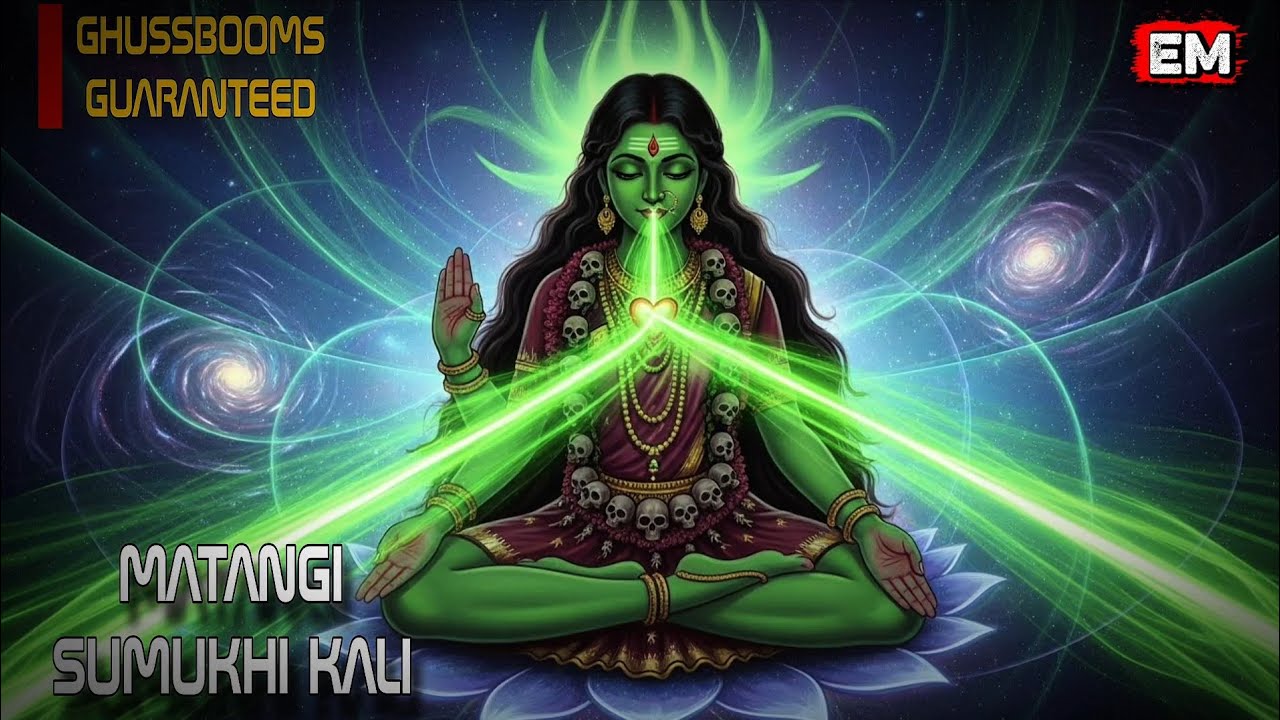 Mantangi Kali Dhyānam Strom | Sumukhi Kali Meditation for Peace