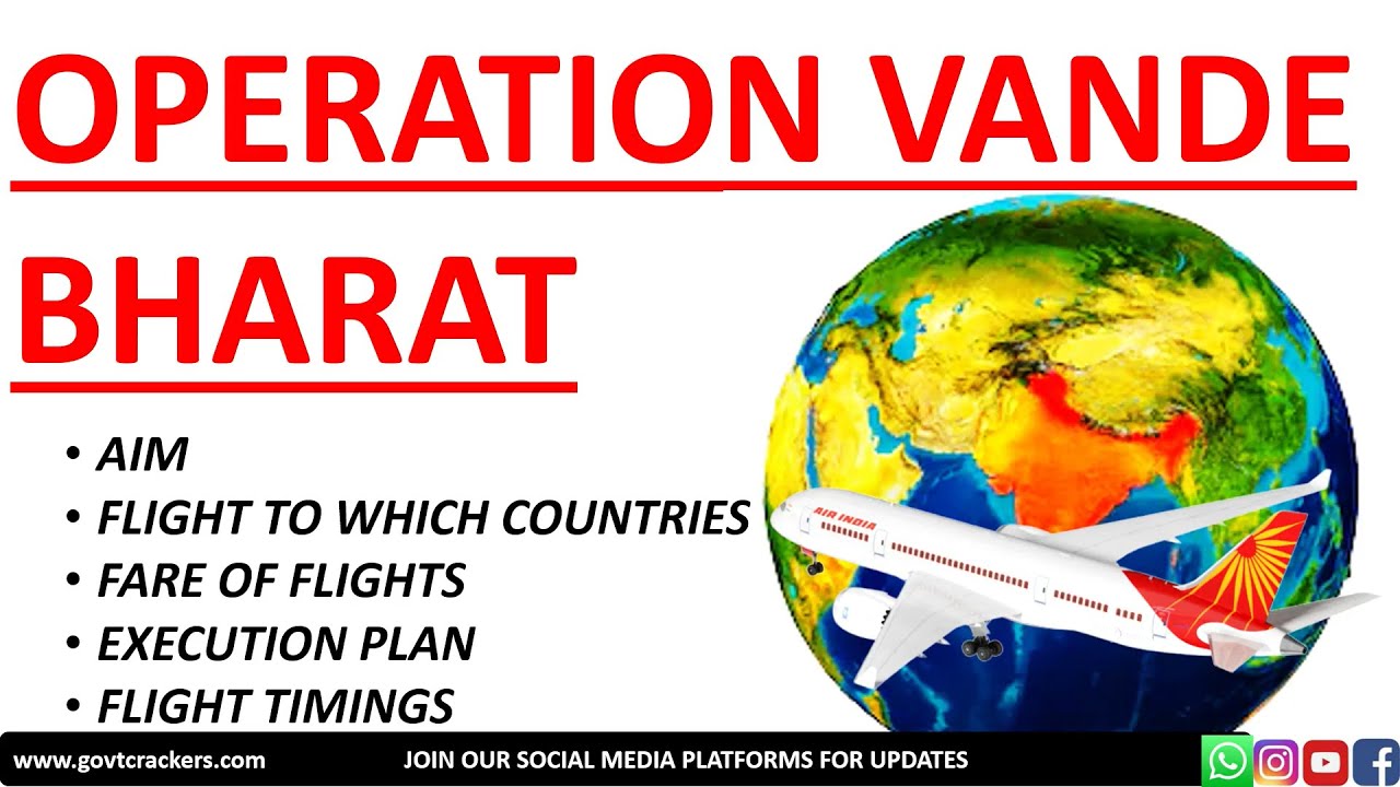 India's Vande Bharat evacuation operation | Operation Vande Bharat Mission | Govt Crackers l India