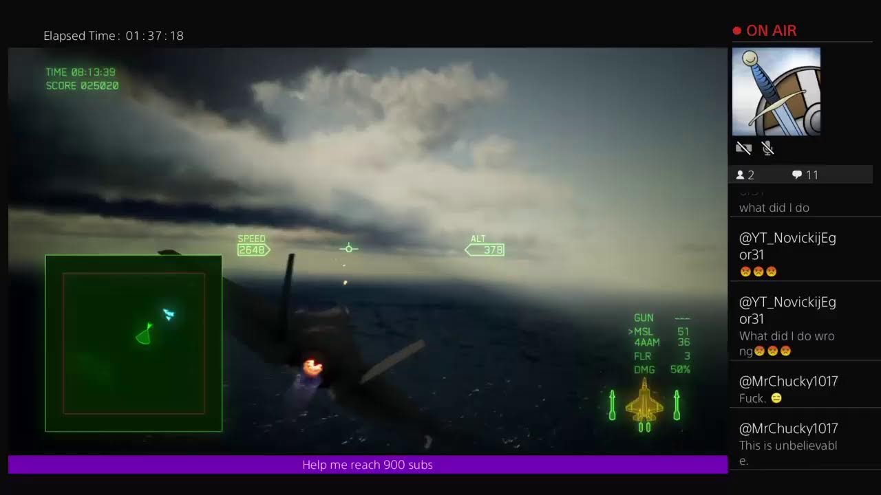 Ace Combat 7 Skies Unknown Part 6 live